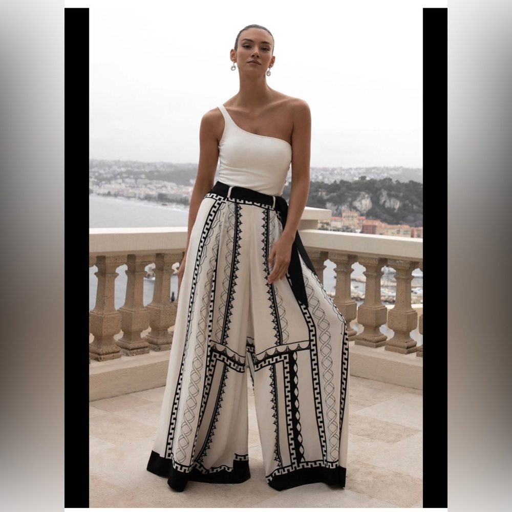REISS Emmalie-Heidi Maxi Occasion Trousers